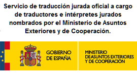 Le enviamos la traducción jurada de francés a su domicilio en Bañobárez
